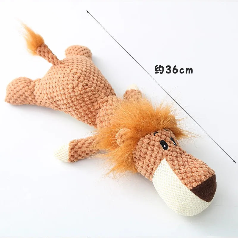 Plush Squeaky Dog Toy – Chew & Teeth Cleaning
