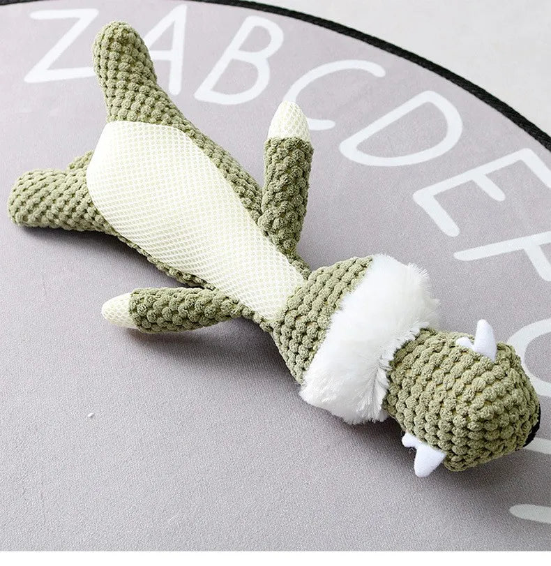 Plush Squeaky Dog Toy – Chew & Teeth Cleaning