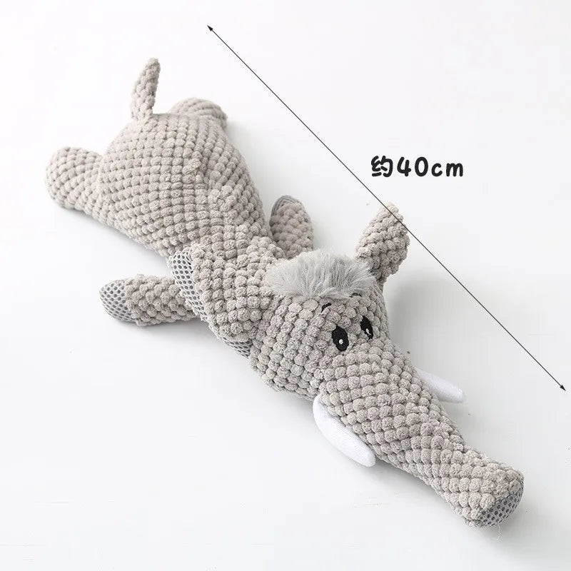 Plush Squeaky Dog Toy – Chew & Teeth Cleaning