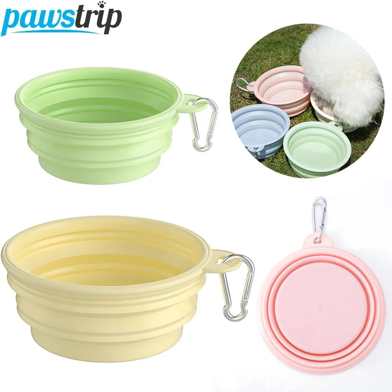 Collapsible Dog Bowl – Portable Travel Pet Bowl