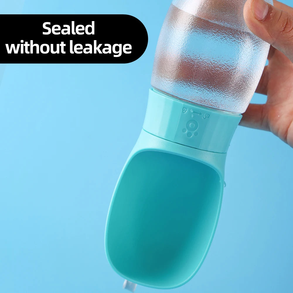 Portable Dog Water Bottle – 500ml Travel-Friendly
