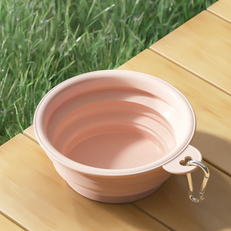 Collapsible Dog Bowl – Portable Travel Pet Bowl