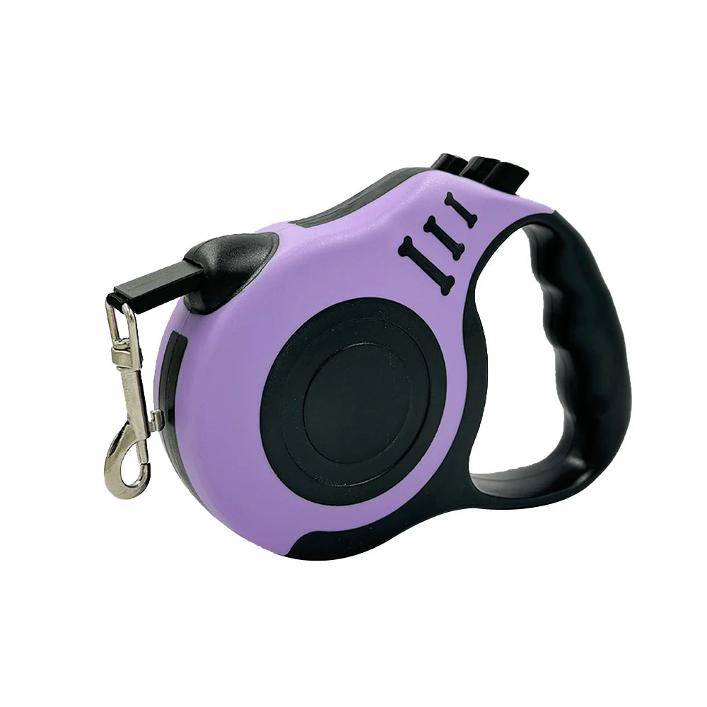 Retractable Dog Leash – 3m/5m Strong Nylon
