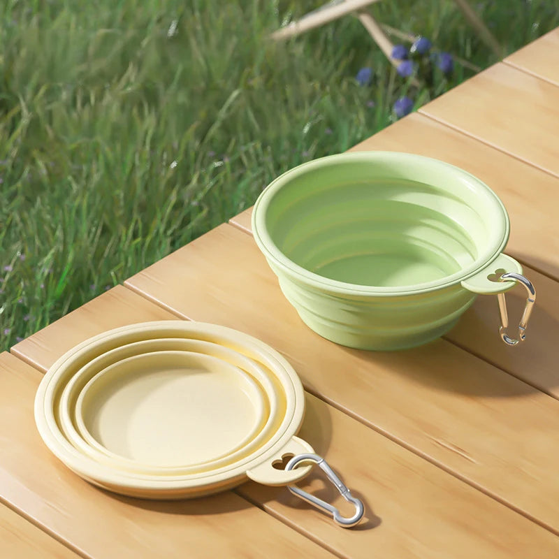 Collapsible Dog Bowl – Portable Travel Pet Bowl