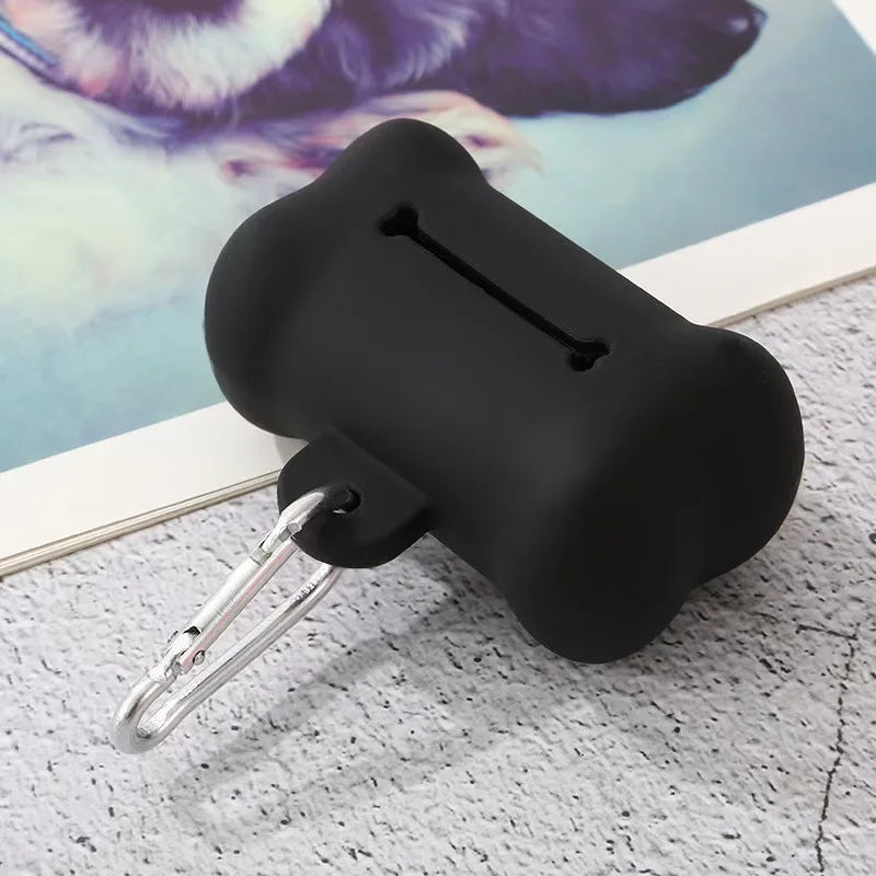 Bone-Shaped Dog Poop Bag Dispenser – Portable & Durable