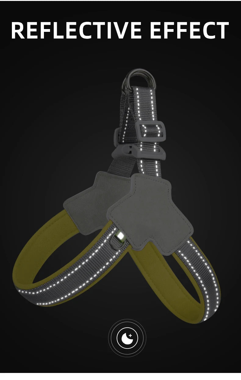 No-Pull Dog Harness – Reflective & Adjustable