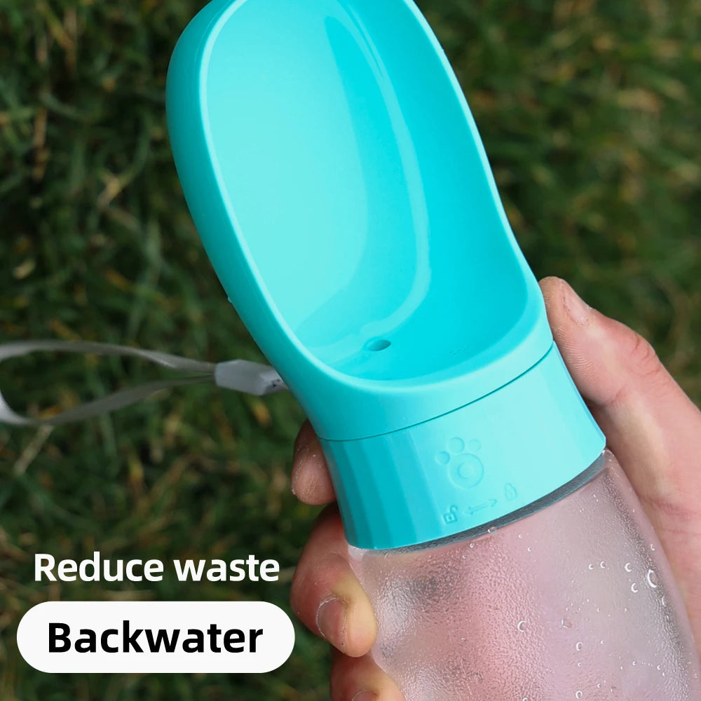 Portable Dog Water Bottle – 500ml Travel-Friendly