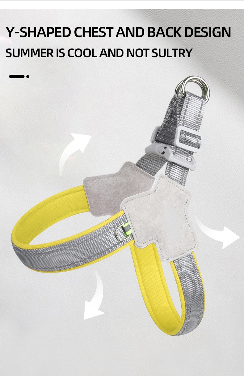 No-Pull Dog Harness – Reflective & Adjustable