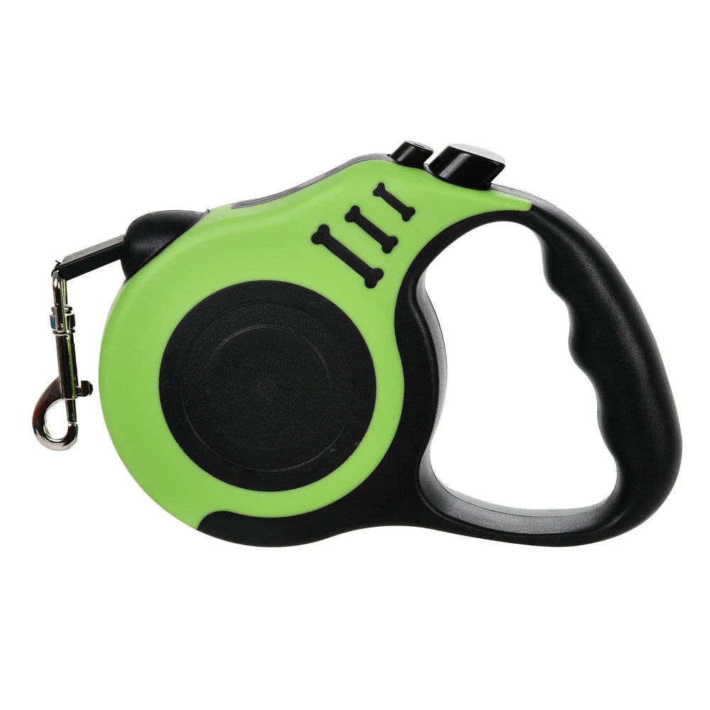 Retractable Dog Leash – 3m/5m Strong Nylon