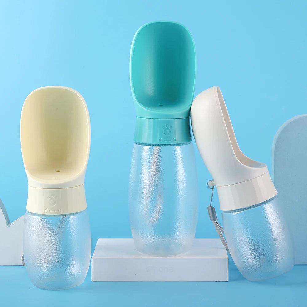 Portable Dog Water Bottle – 500ml Travel-Friendly