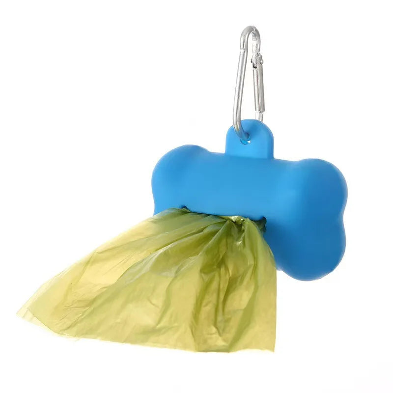 Bone-Shaped Dog Poop Bag Dispenser – Portable & Durable