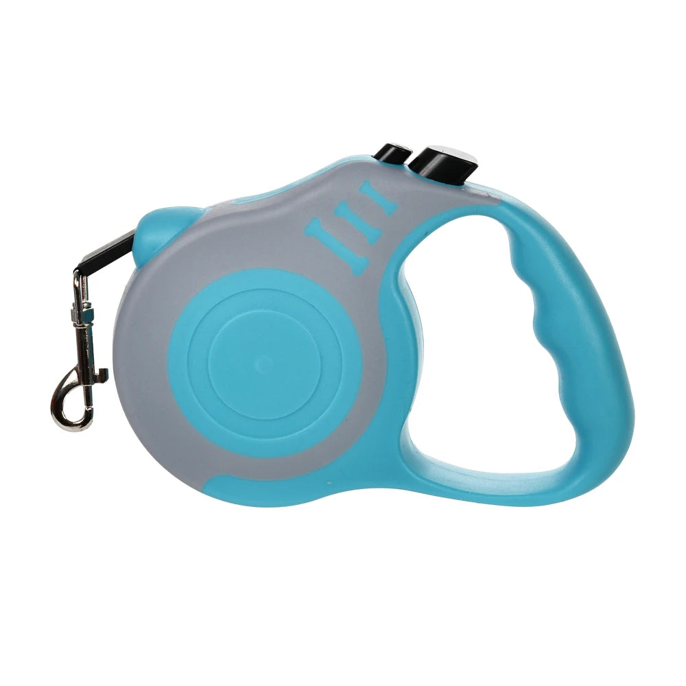 Retractable Dog Leash – 3m/5m Strong Nylon