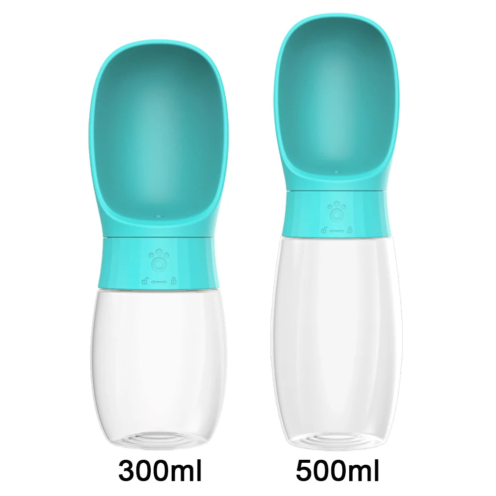 Portable Dog Water Bottle – 500ml Travel-Friendly