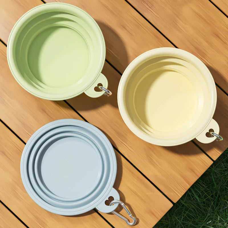 Collapsible Dog Bowl – Portable Travel Pet Bowl