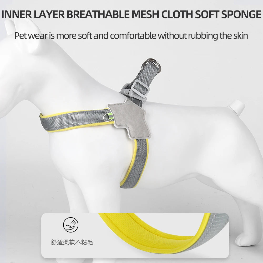 No-Pull Dog Harness – Reflective & Adjustable
