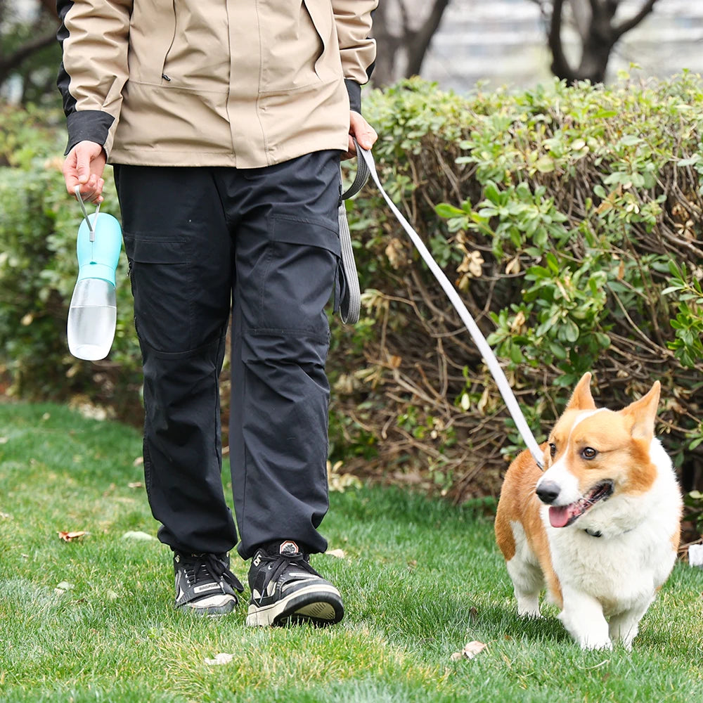 Portable Dog Water Bottle – 500ml Travel-Friendly