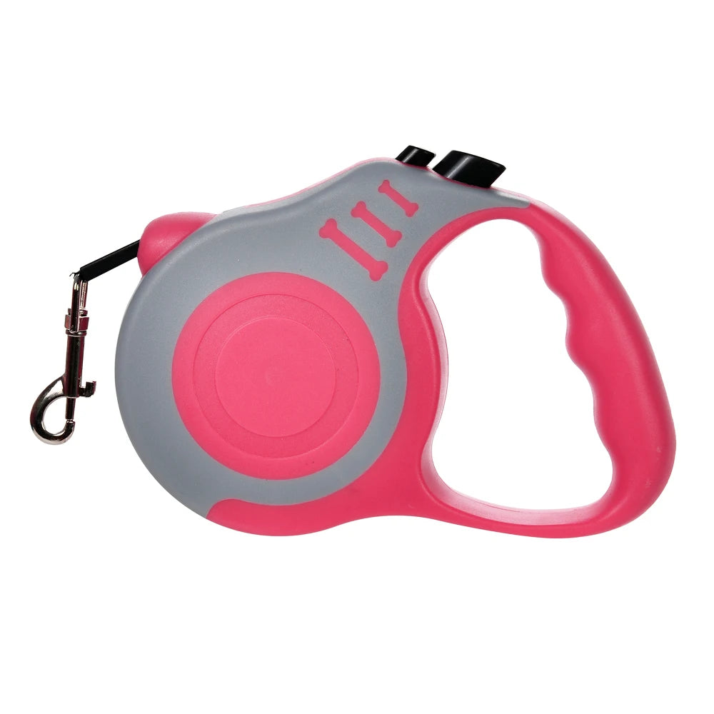 Retractable Dog Leash – 3m/5m Strong Nylon