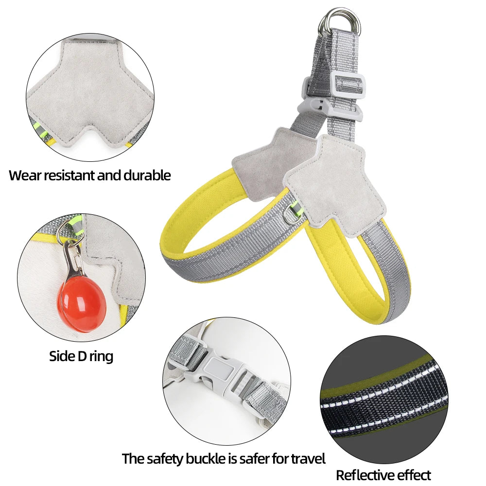 No-Pull Dog Harness – Reflective & Adjustable